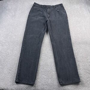 Vintage Arizona Jeans‎ Mens 36x32 Black Relaxed Fit Loose Skater Denim 90s